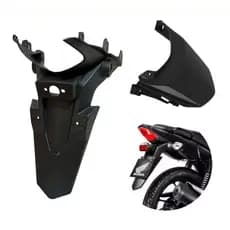 KIT Paralama Traseiro + Junção RABETA Honda CG FAN/TITAN 150/160 2014 À 2024