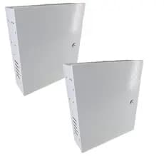 Kit 2 Caixa Metalica Vertical Organizadora Para DVR CFTV Intelbras/Hikvision/PPA/Positivo/Hilook