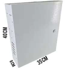 Caixa Metalica Vertical Organizadora Para DVR CFTV Intelbras/Hikvision/PPA/Positivo/Hilook