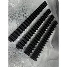 KIT 20 GOMOS CREMALHEIRA 25CM CADA 5 METROS NO TOTAL PARA PORTÃO DESLIZANTE ROSSI.