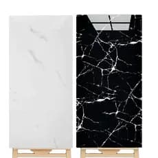 Kit até 20 Placa Adesiva Mármore 3d Autocolante 60×30 Cm Painel Revestimento Decorativo Lavável Para Parede