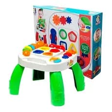 Mesa didática infantil Mesa educativa de atividades para bebê criança Sensorial