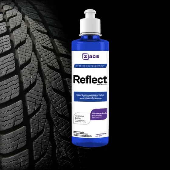 Reflect Zacs Selante Abrilhantador Pretinho Para Pneu 500ml