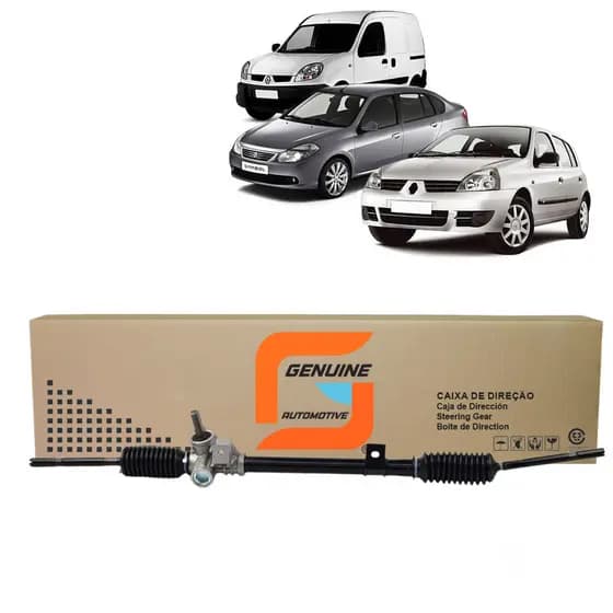 Caixa Direção Mecânica Renault Clio Kangoo Symbol 1998 a 2018