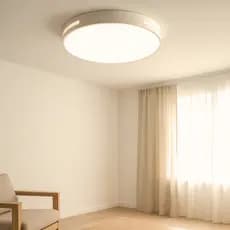 Luminária Lustre Plafon Led Teto Sobrepor Slim Minimalista Redondo 30cm 3 Em 1 3000k 4000k 6000k branco bivolt