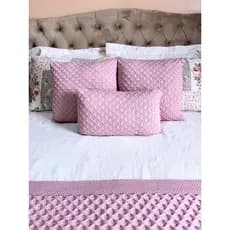 Capa Almofada Tricot Colmeia Ziper Cama Sofá Quarto Sala Poltrona Decoração Elegante