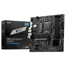 Placa Mãe MSI PRO B760M-P DDR4,Intel LGA 1700, mATX, DDR4