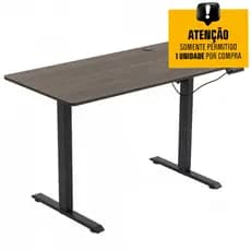 Mesa Para Escritório Dr.Office Balance, Altura Ajustável, Marrom, DR-TB12060BBA