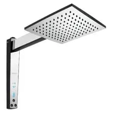 Chuveiro Lorenzetti Acqua Century Digital Preto/Cromado 127V 5500W | 220V 6800W e 7500W Original
