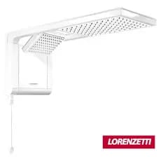 Chuveiro Elétrico Parede Lorenzetti Acqua Duo Ultra Branco 127V 5500W | 220V 6800W ou 7800W Original