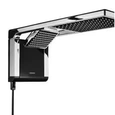 Chuveiro Lorenzetti Acqua Duo Ultra Eletrônico Preto/Cromado Original 127V 5500W | 220V 6800W ou 7800W