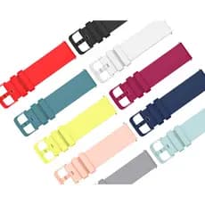 FE Pulseira T Silicone Universal 20mm 22mm Watch 5 Active/Lite Bip, Bip Lite, Bip S, Amazfit