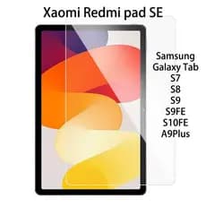 Película vidro Para Tablet Redmi Pad Se 11'/ Samsung S7/S8/S9/S9 FE/S10 FE/A9 plus