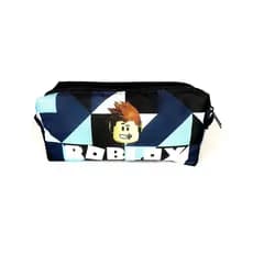Estojo Escolar Duplo Roblox Personagem Azul