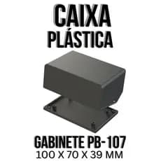 Caixa Plástica Gabinete Pb-107 Para Componentes Eletrônicos Circuito 5011-A