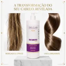 Creme Pentear Profissional 1 Litro Tratamento Intensivo Hidratação Anti Frizz Cachos Coco Queratina Liso Crespo