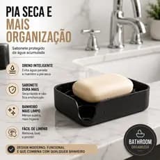 Saboneteira Porta Sabonete Com Dreno