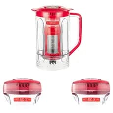 Copo De Liquidificador Original Mondial Turbo Power L-99 Vermelho
