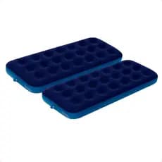 Kit 2 Colchão Inflável Cama Solteiro Camping Com Kit Reparo