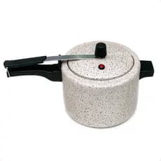 Panela Pressão 4,5l Vanilla Moderna Fechamento Interno Baunilha Bege