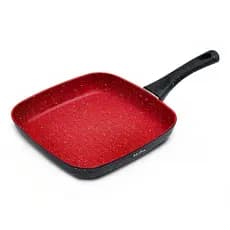 Frigideira Quadrada 24cm Redpoint Antiaderente Revestimento Cerâmico Indução Grill