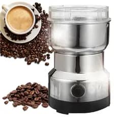 Moedor de Café Elétrico Automático em Grãos Inox - Moedor de Grãos e Sementes Bivolt 110V ☕✨