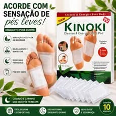 Adesivo Detox para Pés Patch Emagrecedor Desintoxicante Vinagre de Bambu Alívio Pote Kit Jogo🦶