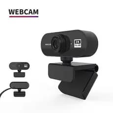 Mini Webcam 2K HD com Microfone Autofoco - Câmera de Vídeo Transmissão Live Plug and Play 📷💻
