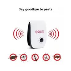 Kit Repelente Eletrônico Ultrassônico Mosca Pernilongos Baratas Morcegos repele e Espanta Ratos bivolt