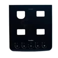 Mesa De Vidro Tampo Fogão Jade Glass E Agata Glass 4 Bocas