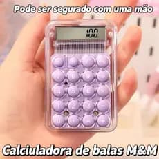 Mini Calculadora Portátil 8 Dígitos – Escola e Escritório