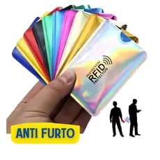Protetor Anti Clonagem Cartão Crédito RFID Bloqueador NFC