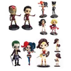 Q Posket Harley Quinn Joker Superhero PVC Action Colecionável Anime Estátua Boneca Brinquedos Das Crianças