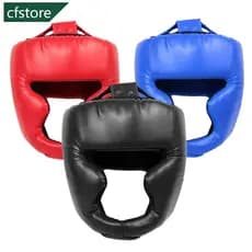 CFSTORE Capacete De Boxe Pu Crianças Adultos Muay Thai Equipamento De Treinamento Sparring Ginásio Taekwondo Protetor De Cabeça P7Q4