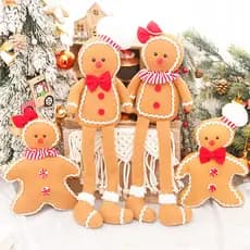 Natal Gingerbread Man Decorações De Presente De Bonecos
