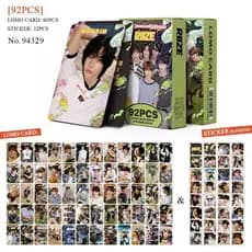 K-POP 60pcs/box com 32pcs adesivo RILZE Photocard Pronto Para Ser Cartão LOMO Postal De Coleção
