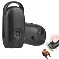 Repelente Ultrassônico Portátil Para Cães , Treinamento De Longa Distância , Dispositivo Recarregável Por USB , Defesa E