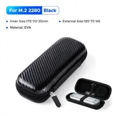 Orico - Case Protetor Para SSD M.2 EVA Antichoque À Prova D’água e Antiestático - 18x7x3,8cm interno