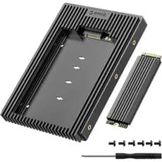 Orico - Adaptador SSD M.2 NGFF SATA para Baia 3.5” – NÃO Compatível com M2 NVMe PCIe