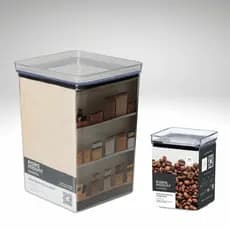 Pote Hermético Para Alimentos Paramount Dois Tamanhos 6015ml 1000ml