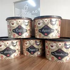 Pote mantimento PREMIUM galinha organização cozinha armários