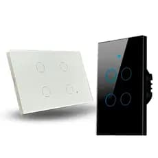 Interruptor Inteligente 1.2.3. 4 Teclas Tuya Alexa Wifi