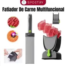 Conjunto De Faca De Cozinha Para Fatiador De Carne Fresca , Cortador Manual Alimentos , Trituração De Corte