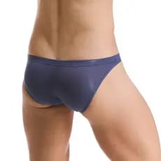 Cuecas Masculinas de Seda Gelada Respirável de Cintura Baixa, Macias e Arejadas 3841