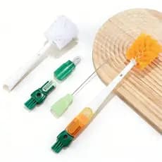 5-in-1 Cleaning Brush for Cups For Bottles Cup Carving Brush Cleaning Tool Kitchen Accessory