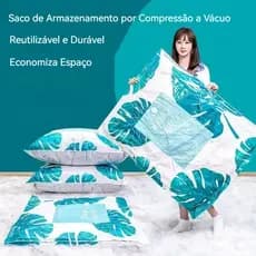 Saco a Vácuo  4 Kit | Organizador para Roupas, Edredom e Viagem | Economia de Espaço e Proteção contra Umidade