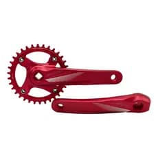 Pedivela Bike GTA Single 34 Dentes Alumínio VERMELHO