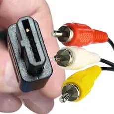 Cabo Audio Video Game Av 3 Rca Para Nitendo 1,8 Metros