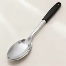 Colher de Arroz Inox Grande 31,5cm Cabo Longo Servir Cozinha Restaurante
