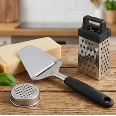 Kit Queijo Gourmet Plaina Fatiadora + Mini Ralador Premium